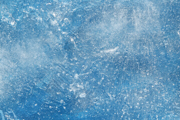 blue ice texture background