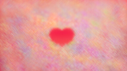 heart shape on abstract background