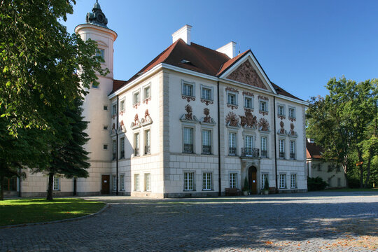 Palace in Otwock Wielki, Poland, Europe