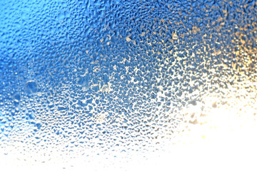 Abstract Water Drops Background