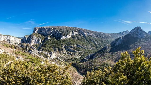 Vue des gorges du Verdon