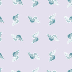 Fototapeta premium Abstract pear seamless pattern. Decorative background fruits.