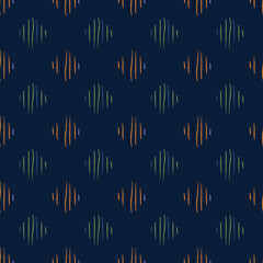 Scratches of seamless pattern. Hand drawn horror background.