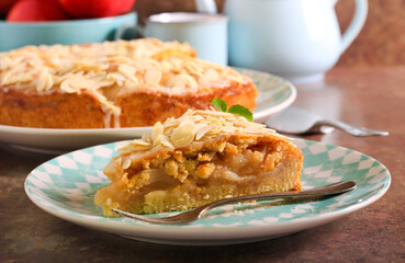 Apple and almond cake