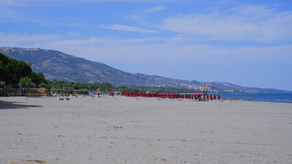 Fototapeta premium sea and coast of Calabria 