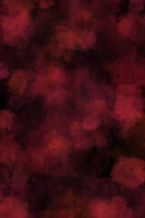 red background