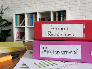 Human Resources Management is shown on the business photo using the text