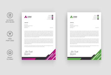 Obraz premium Letterhead