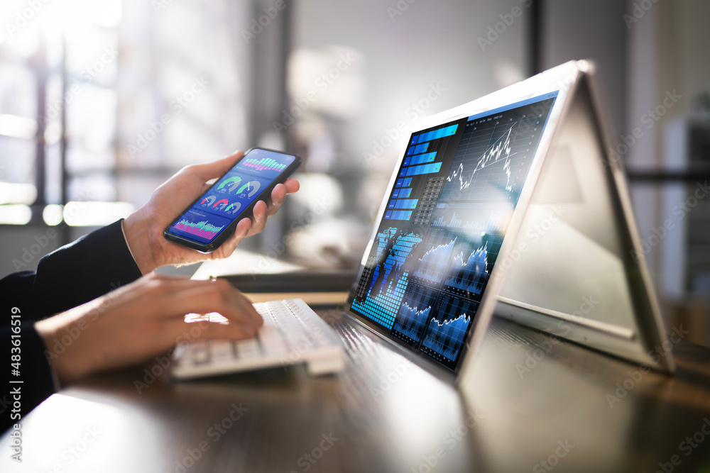 Poster KPI Business Analytics Data Dashboard