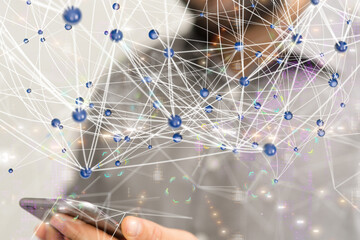 Business intelligence analyst dashboard on virtual