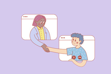 Conclusion of the contract by video call.