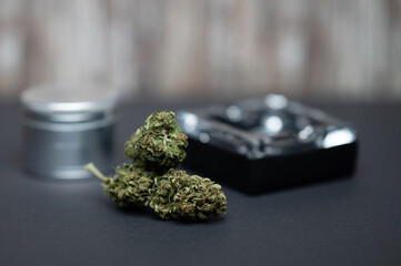 Cannabis, Marijuana, Sativa, Indika, Weed Buds, Trichome, drug