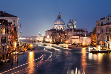 Fototapety  Historic and amazing Venice in the evening, Italy