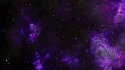 Obraz premium abstract purple galaxy. Purple deep space nebula with stars.