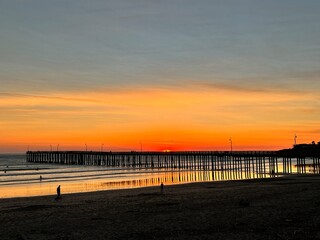 Obraz premium Cayucos Pier, California