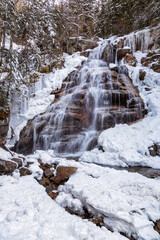 Fototapeta na wymiar Franconia Ridge Trail in the White Mountains, New Hampshire