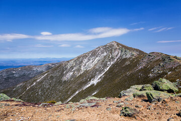 Franconia Ridge Trail in the White Mountains, New Hampshire