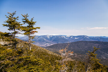 Franconia Ridge Trail in the White Mountains, New Hampshire