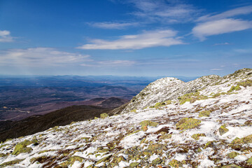 Franconia Ridge Trail in the White Mountains, New Hampshire