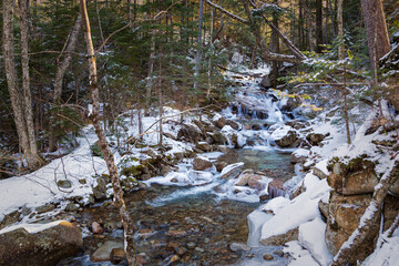 Franconia Ridge Trail in the White Mountains, New Hampshire