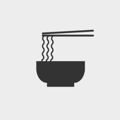 Chinese food vector icon illustration sign