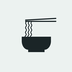 Chinese food vector icon illustration sign