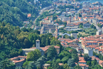 Fototapeta na wymiar La chiesa di San Carpoforo a Como, Lombardia, Italia.