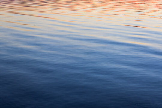 Ripples on the river. Texture of water.	