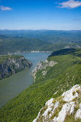 View from the top, Veliki Strbac, Miroc Mountain, Serbia  