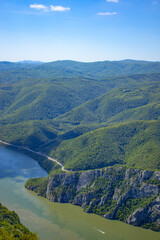 View from the top, Veliki Strbac, Miroc Mountain, Serbia  