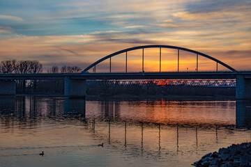 Donaubr&uuml;cke in Deggendorf