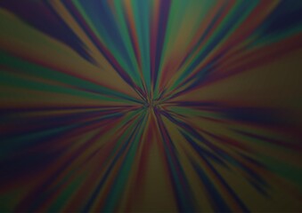 Dark Silver, Gray vector blurred shine abstract pattern.