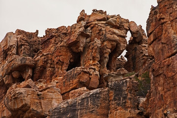 Cederberg sandstone formations
