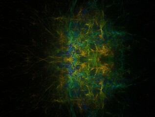 Imaginatory fractal abstract background Image