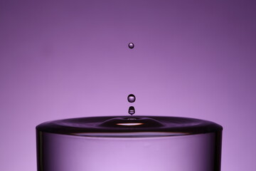 purple splash