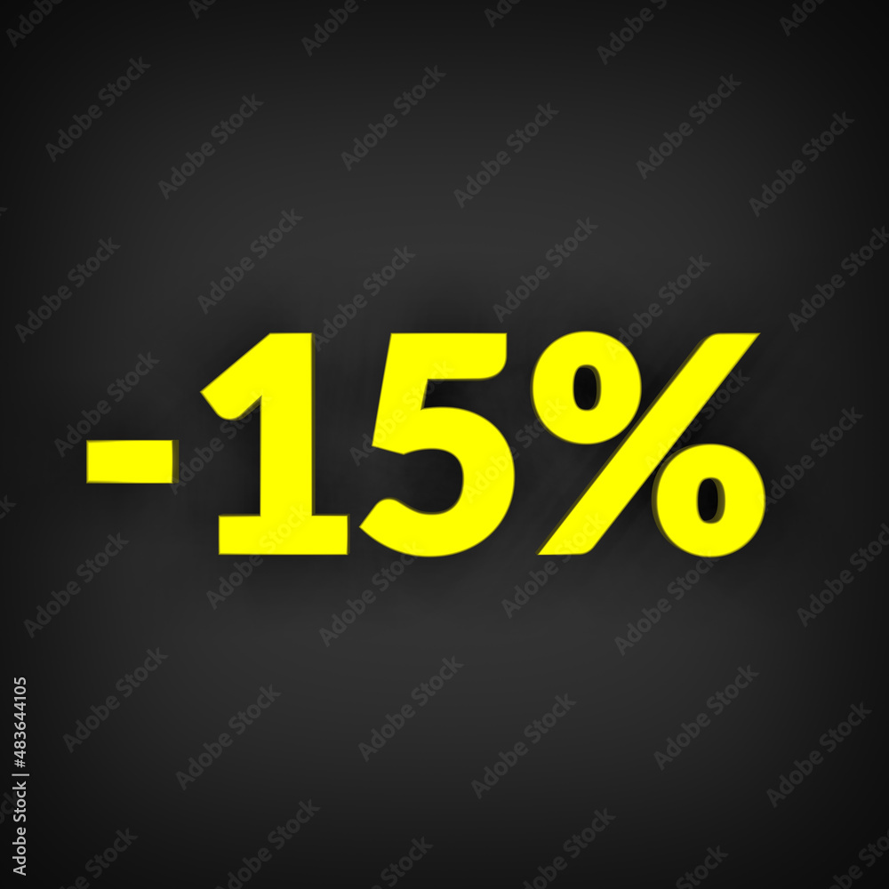 Poster -15%