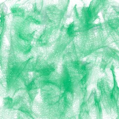 Abstract green pattern on the white background. Fish net or cells imitation