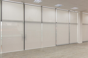 Decorative blinds, for decoration, sun protection and window care. used by architects and decorators.