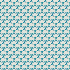 Fish scale seamless pattern