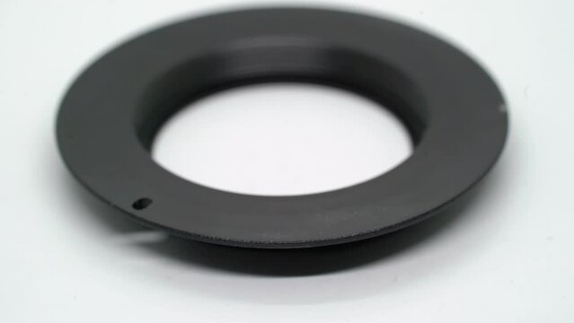 M42 camera lens mount adapter. ld vintage photographic converter gear.