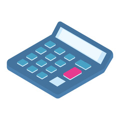 blue calculator image