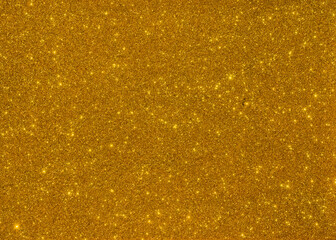 Golden Small Glitter Particles Texture