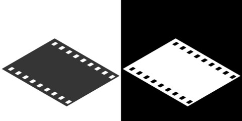 3D rendering illustration of a photo film module