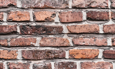Fototapeta premium Vintage brick wall surface background