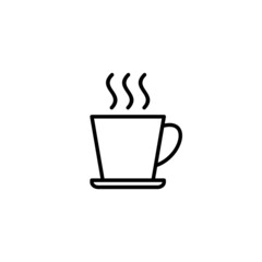 coffee cup icon. cup a coffee sign and symbol