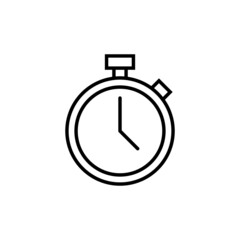 stopwatch icon. Timer sign and symbol. Countdown icon. Period of time
