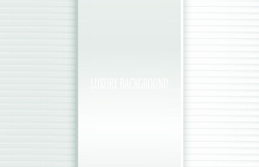 White luxury background. Vector illustration.