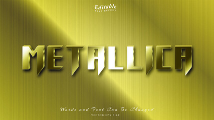 METALLICA TEXT EFFECT