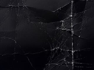 Background caused by plaster walls has cracks