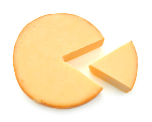 Cheese isolated on white